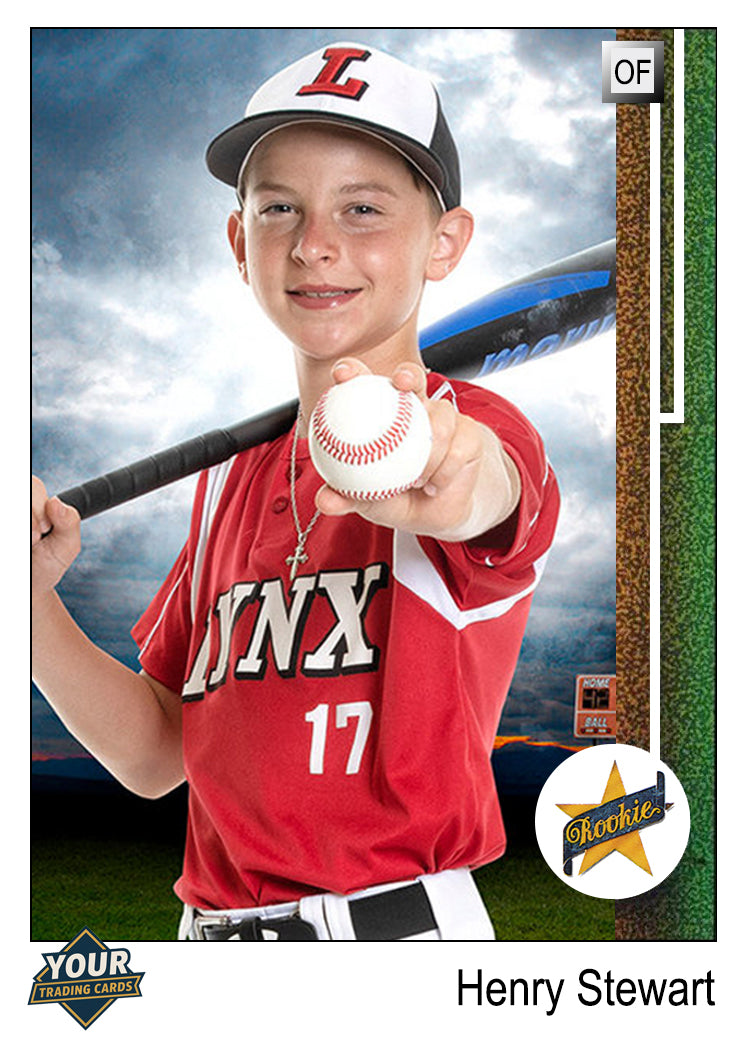 1989 Upper Deck Tribute Custom Designed, Personalized Baseball Cards
