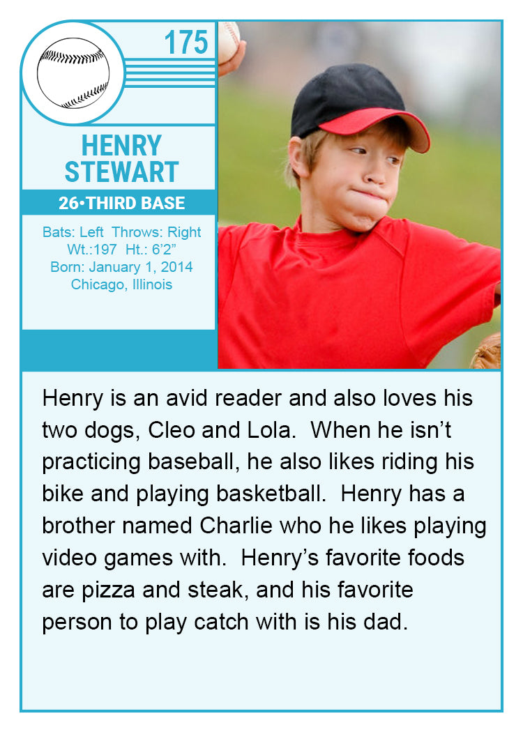 1991 Retro Custom Designed Youth Baseball Cards