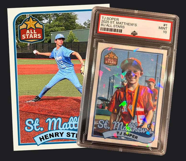 Combo - 25 Trading Cards + 1 Graded Holographic Card